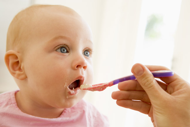 How to make the transition to solid foods.